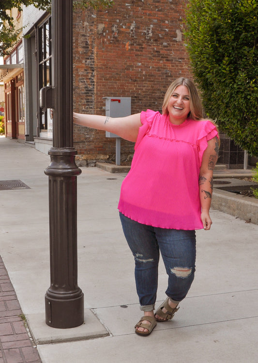 Friday Fuchsia Fever Top