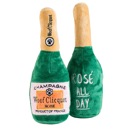 Woof Clicquot Rosé Dog Toy