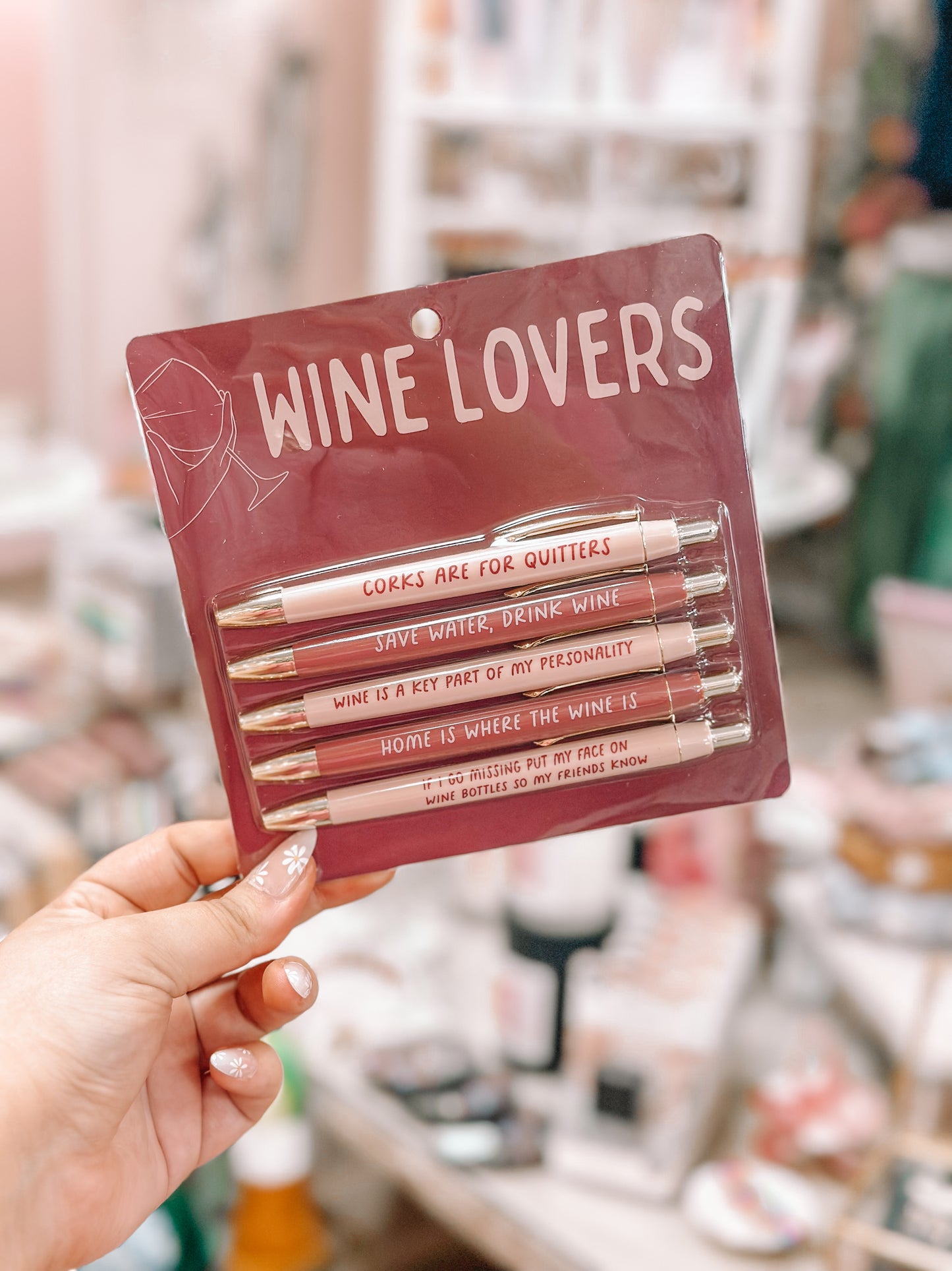 Wine Lovers Pen Set