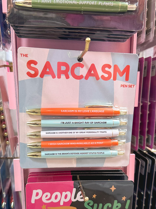 Sarcasm Pen Set