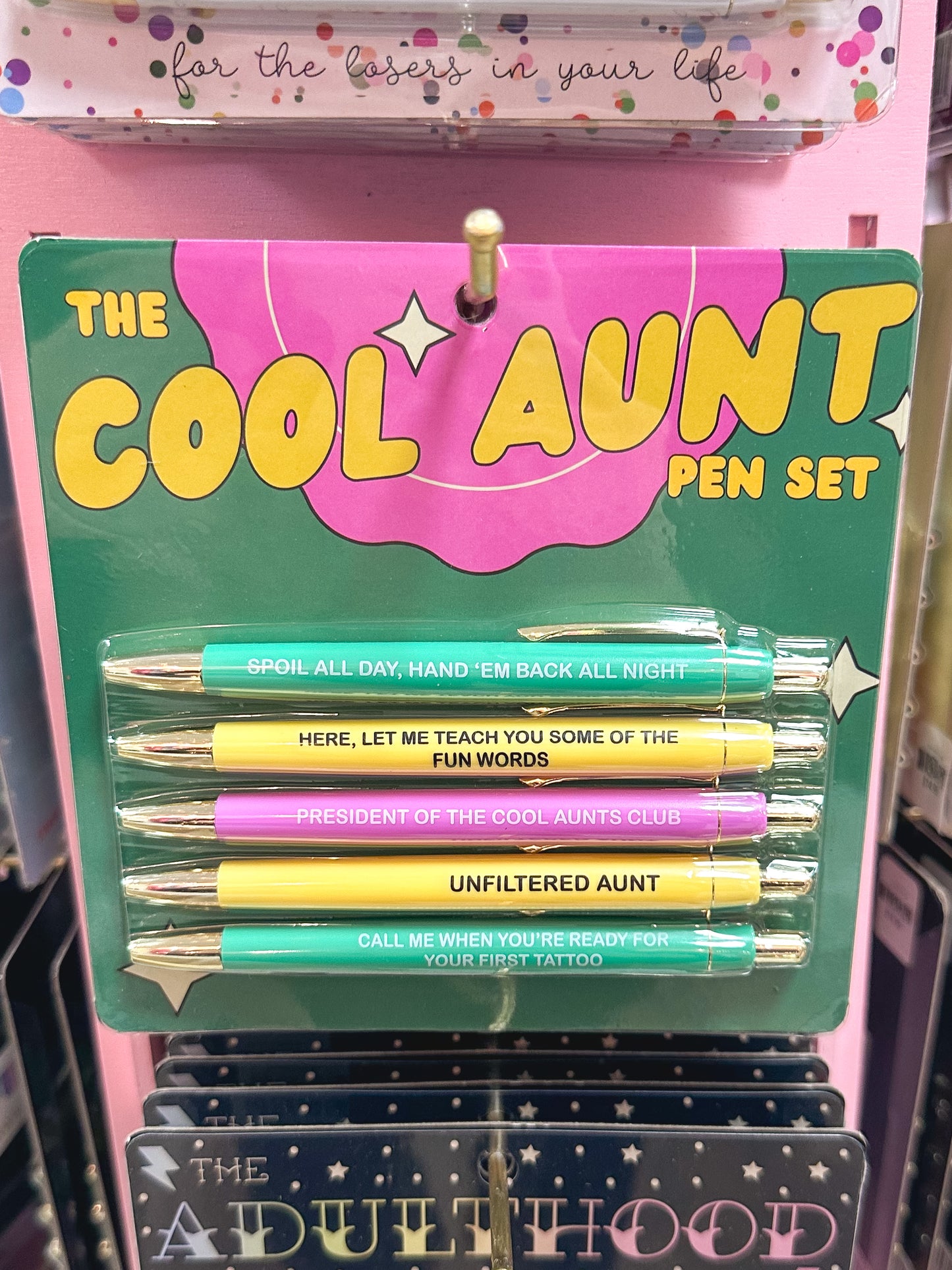 Cool Aunt Pen Set